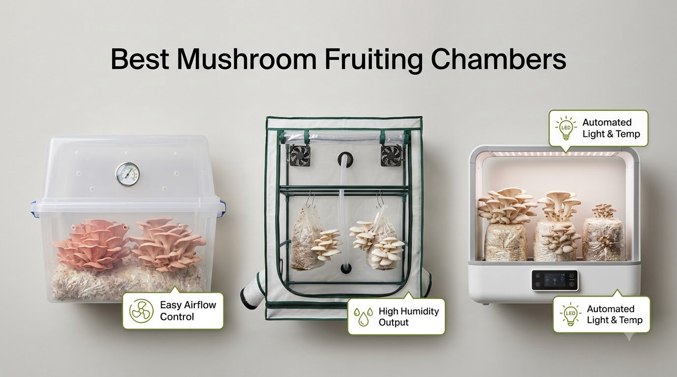 6 Best Mushroom Fruiting Chambers (September 2026)