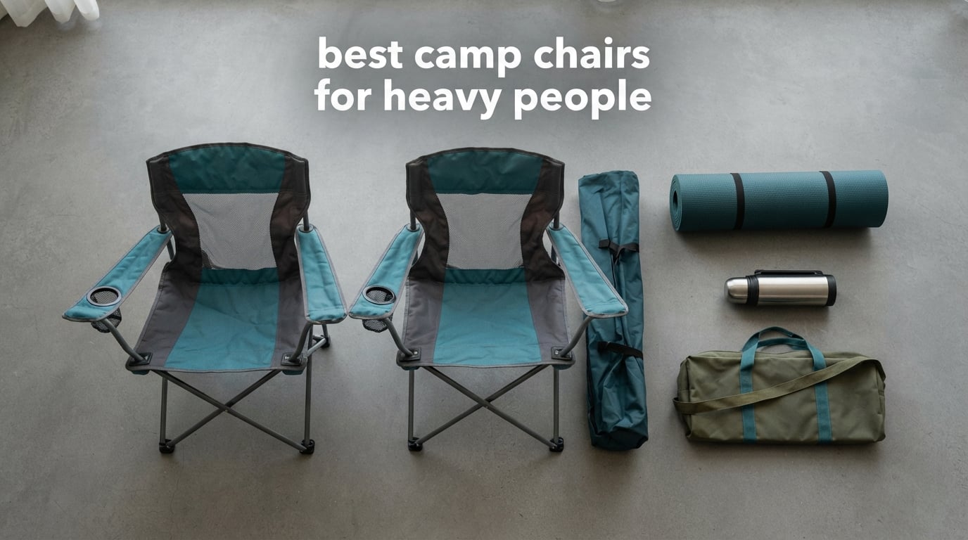 12 Best Camp Chairs for Heavy People (October 2026)
