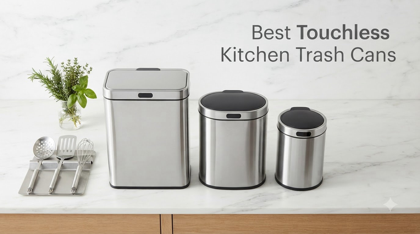 10 Best Touchless Kitchen Trash Cans (September 2026)
