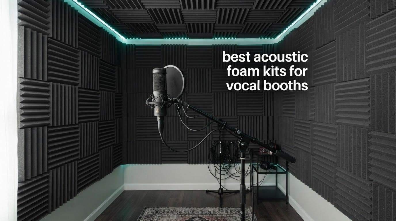 10 Best Acoustic Foam Kits for Vocal Booths (September 2026)