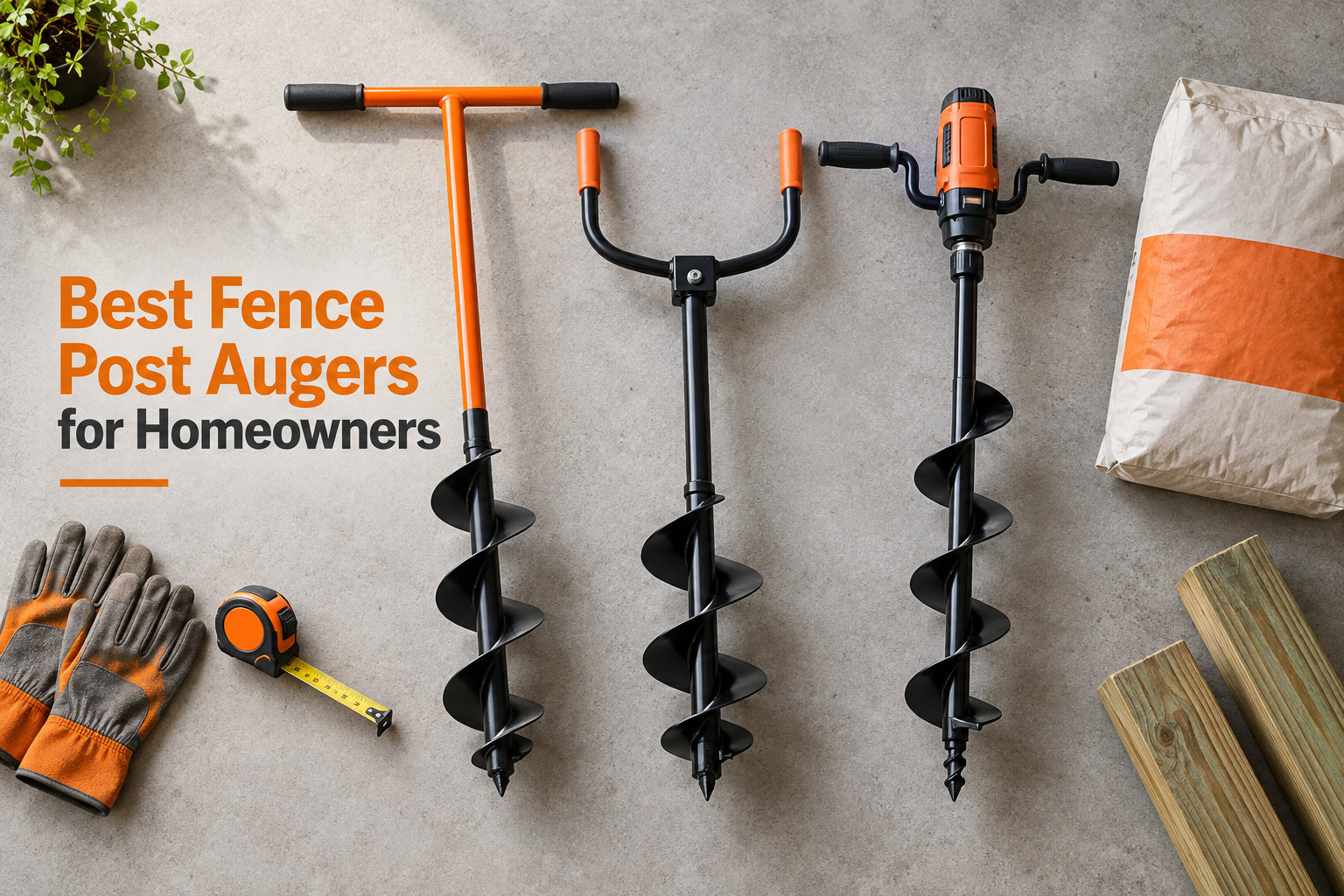 8 Best Fence Post Augers for Homeowners (September 2026)