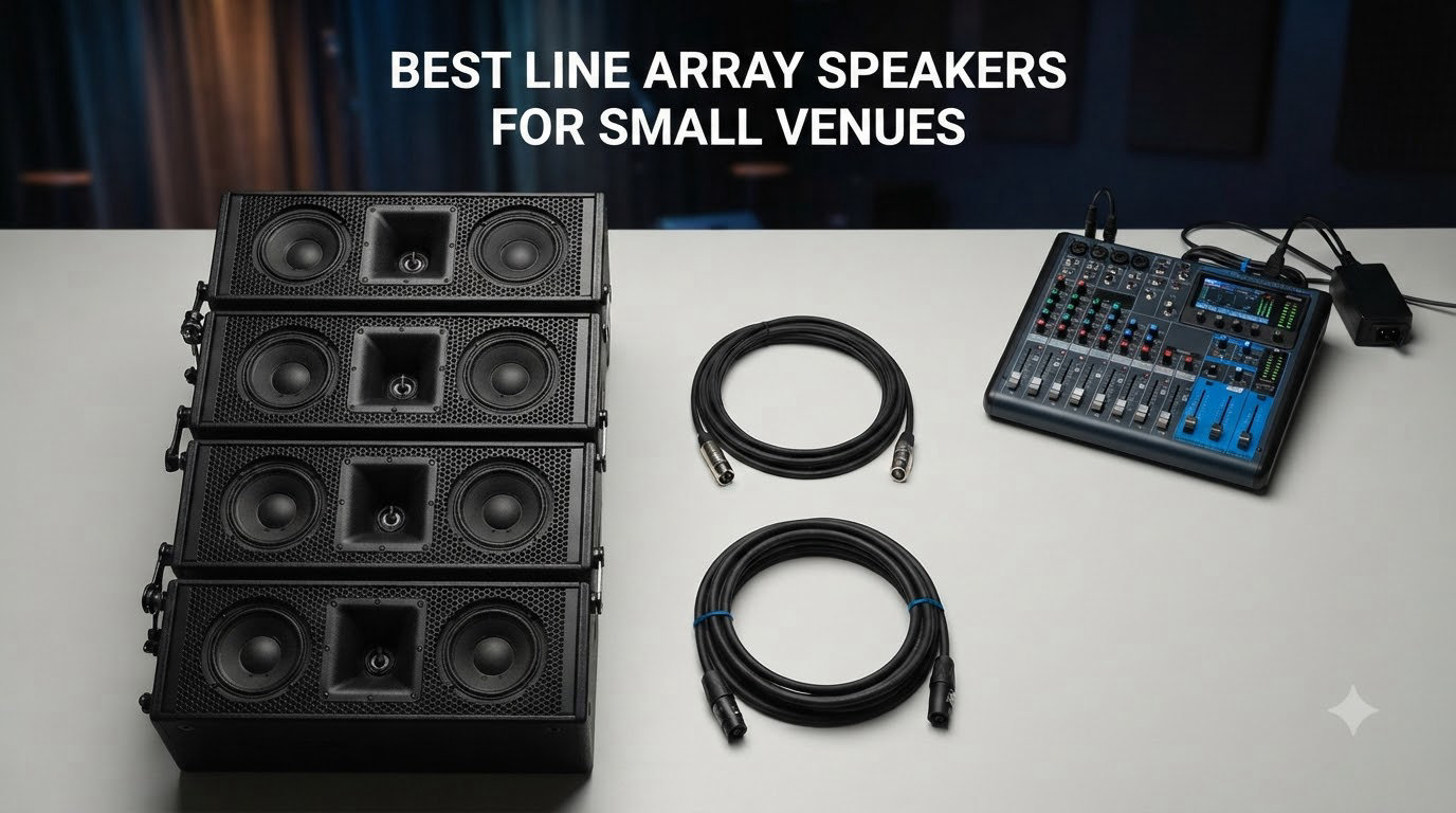 8 Best Line Array Speakers for Small Venues (September 2026)