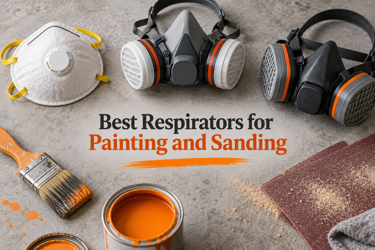 8 Best Respirators for Painting and Sanding 2026