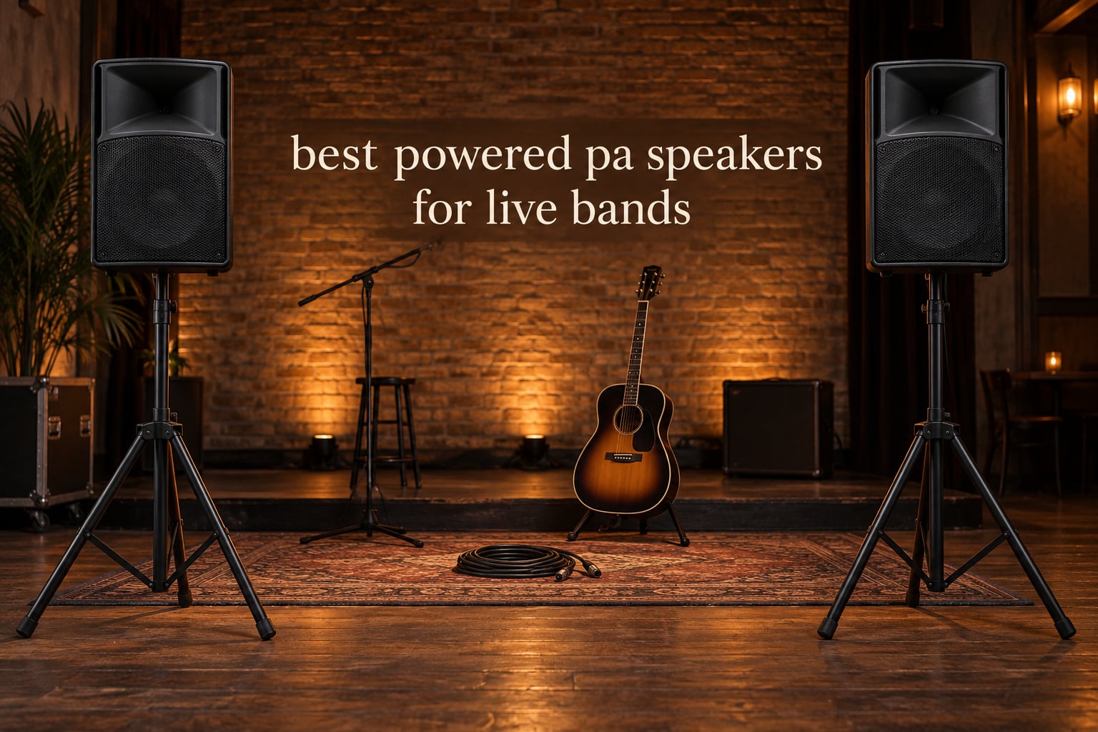 10 Best Powered PA Speakers for Live Bands (September 2026)