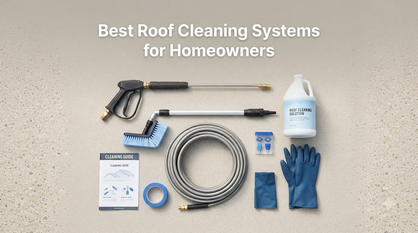 8 Best Roof Cleaning Systems for Homeowners (September 2026)
