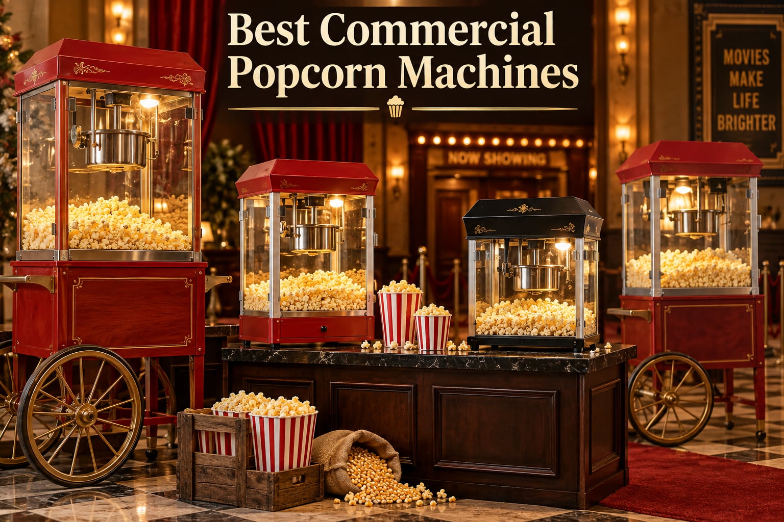 Best Commercial Popcorn Machines (September 2026)