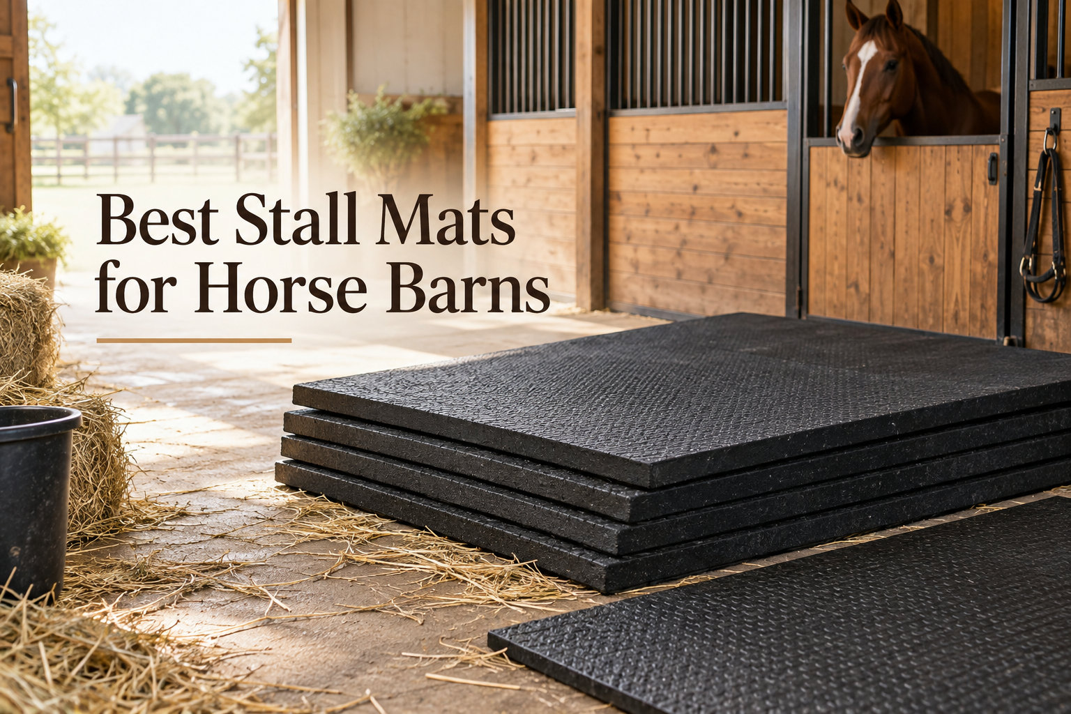 8 Best Stall Mats for Horse Barns (September 2026)