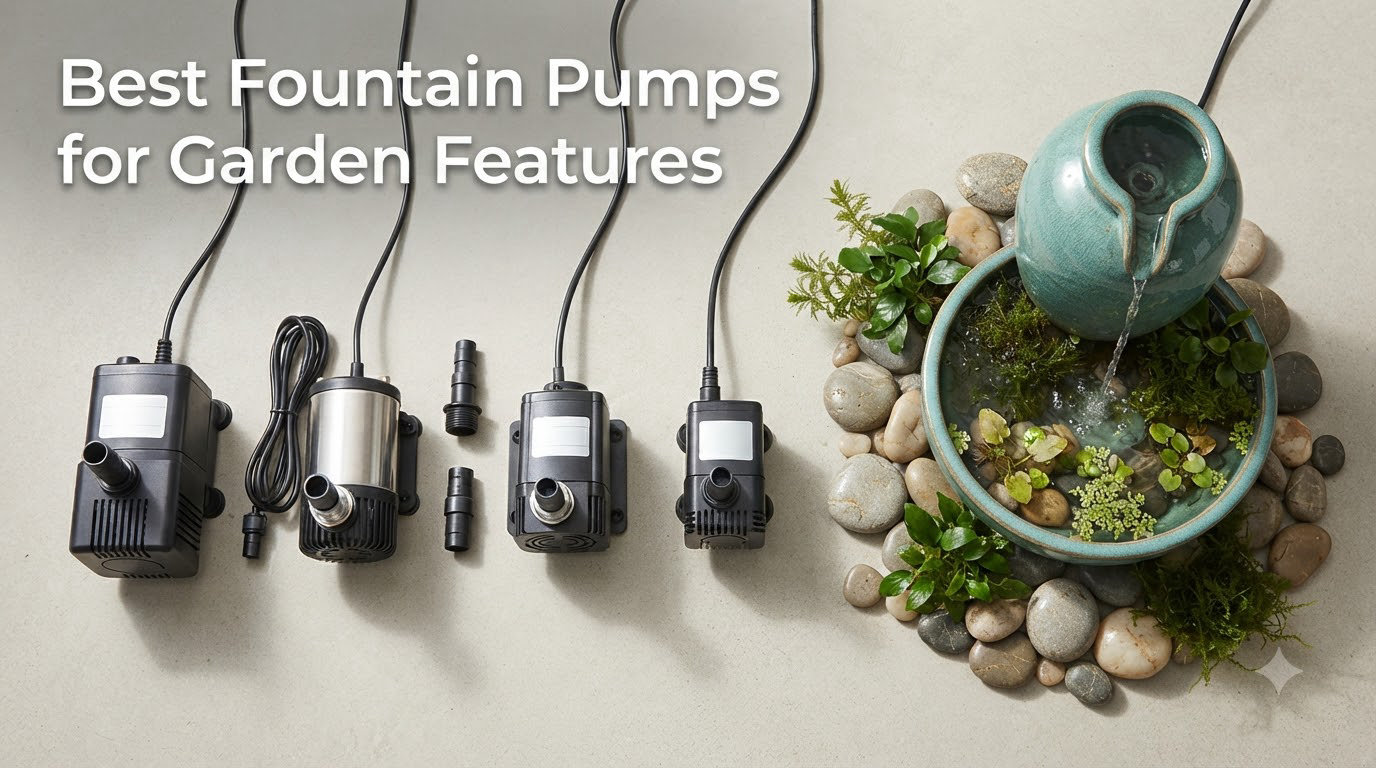 8 Best Fountain Pumps for Garden Features (September 2026)