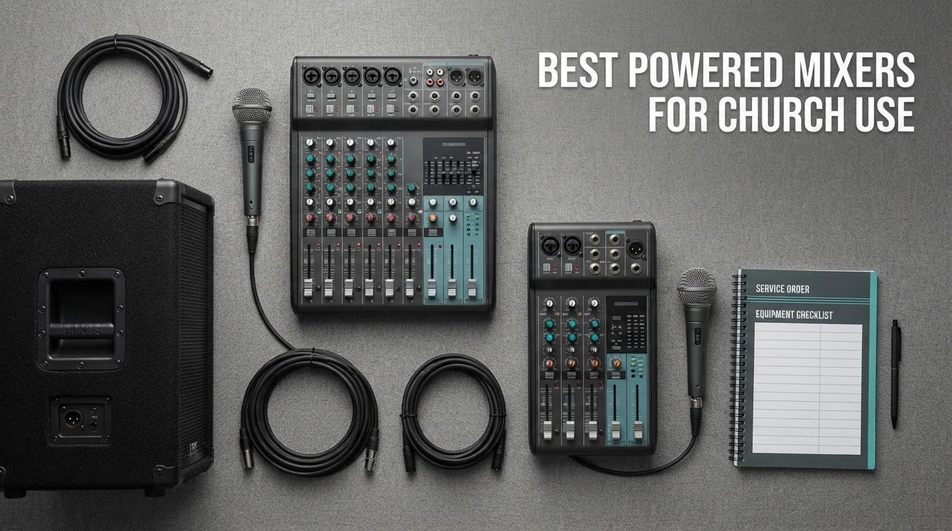 8 Best Powered Mixers for Church Use (September 2026)