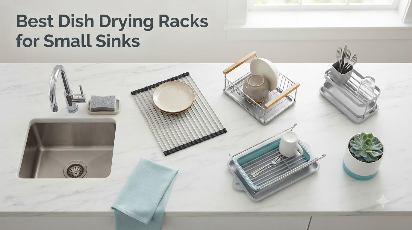 8 Best Dish Drying Racks for Small Sinks (September 2026)