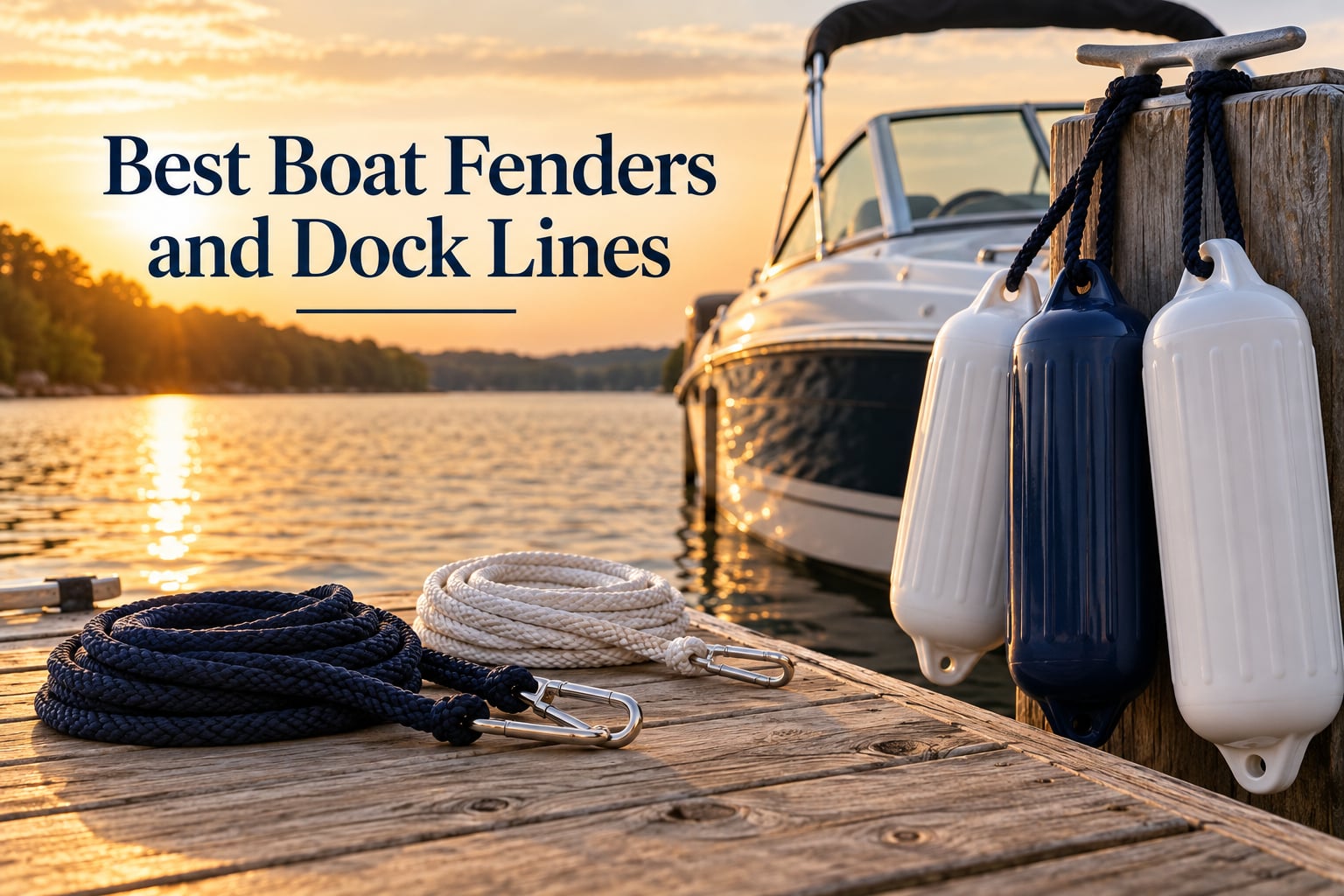 8 Best Boat Fenders and Dock Lines (September 2026)