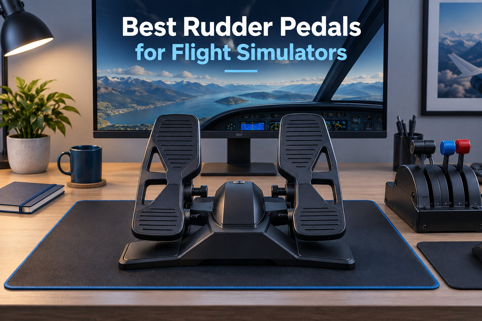 10 Best Rudder Pedals for Flight Simulators (September 2026)