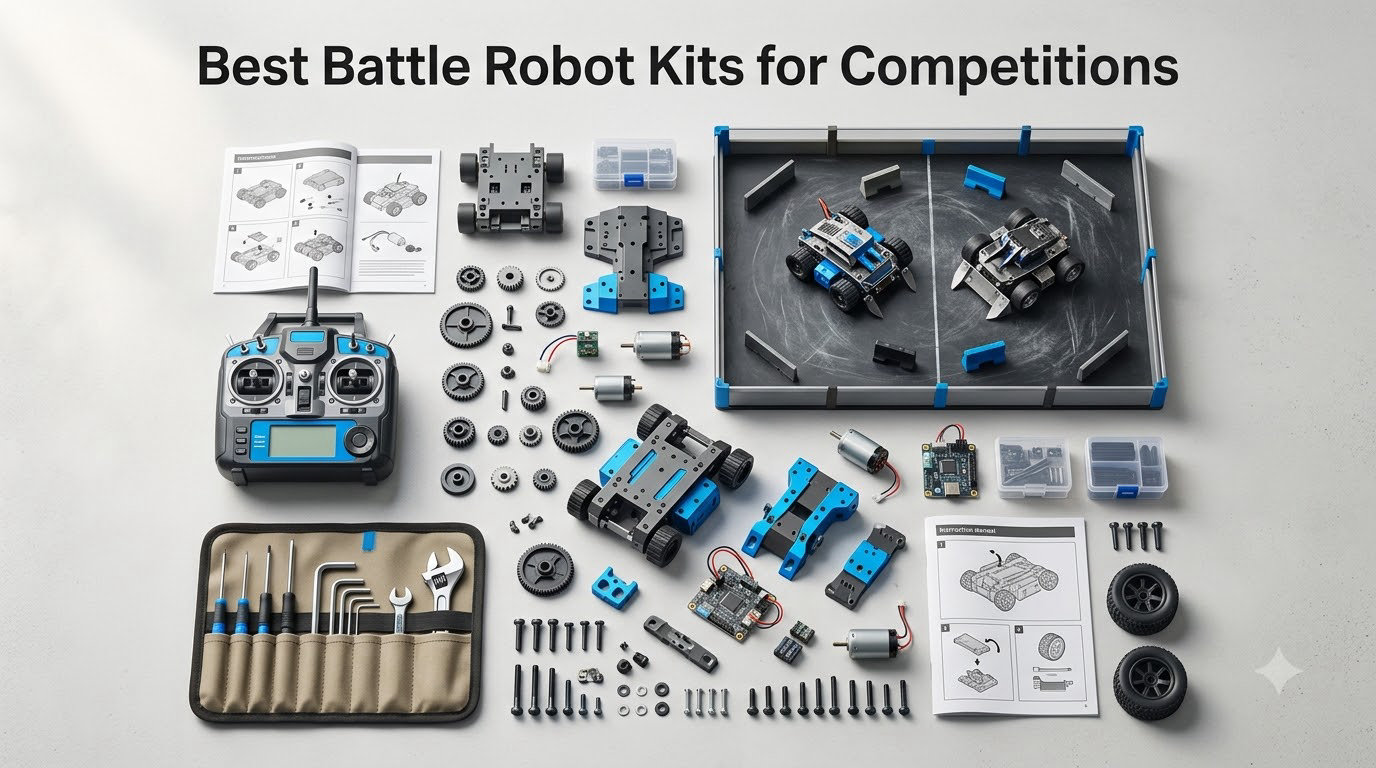 8 Best Battle Robot Kits for Competitions (September 2026)