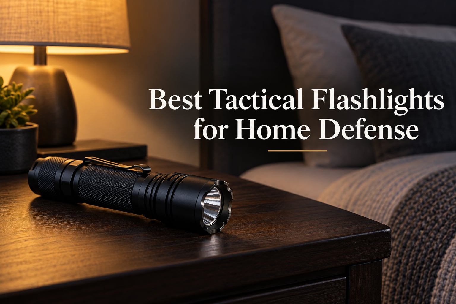 8 Best Tactical Flashlights for Home Defense (September 2026)