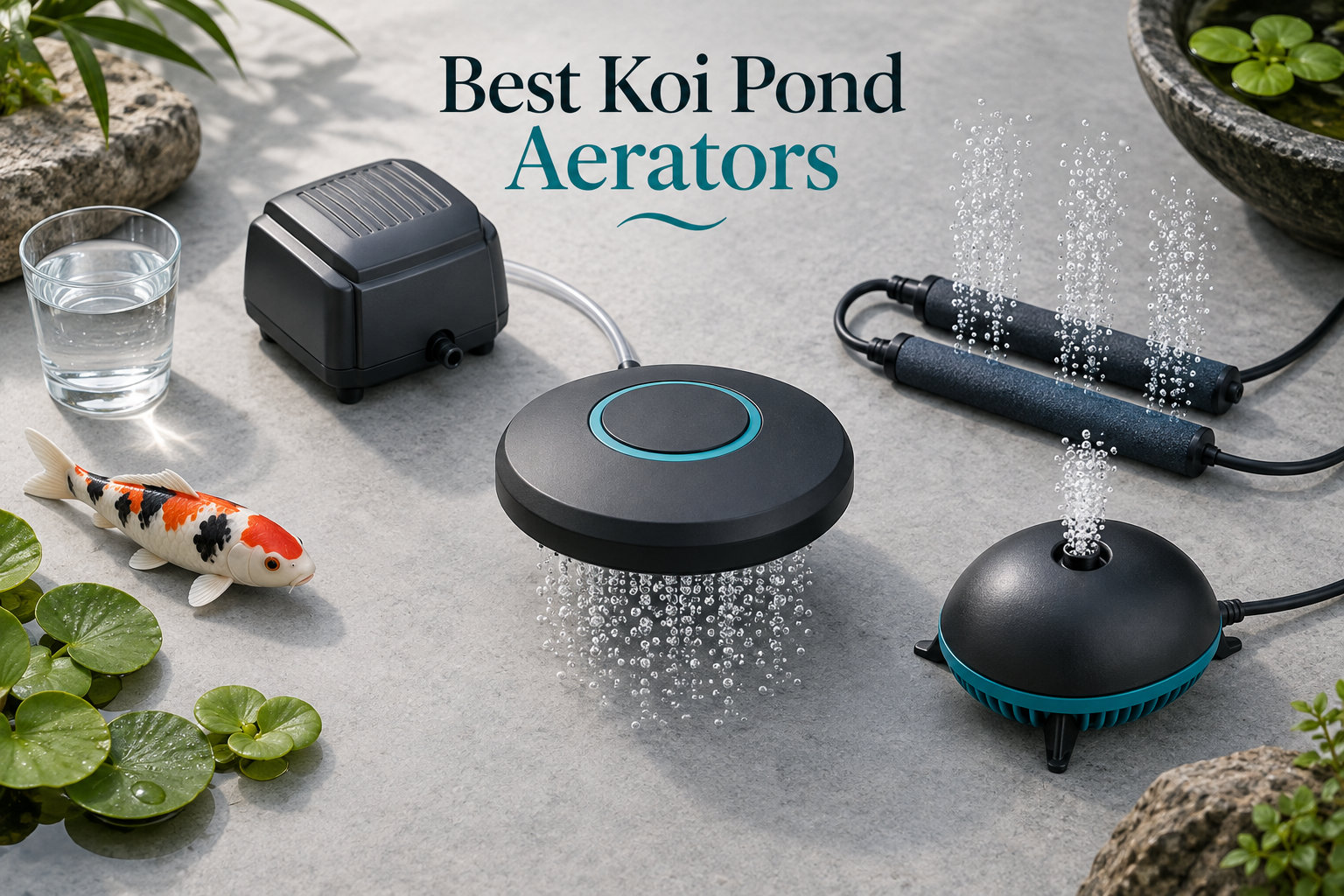 8 Best Koi Pond Aerators (September 2026)