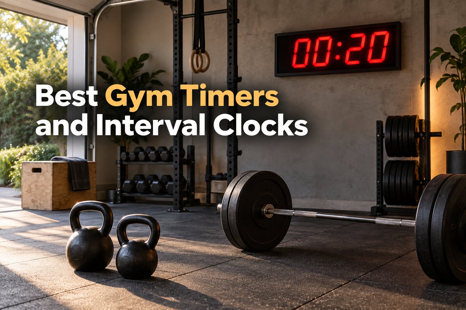 Best Gym Timers and Interval Clocks (September 2026)
