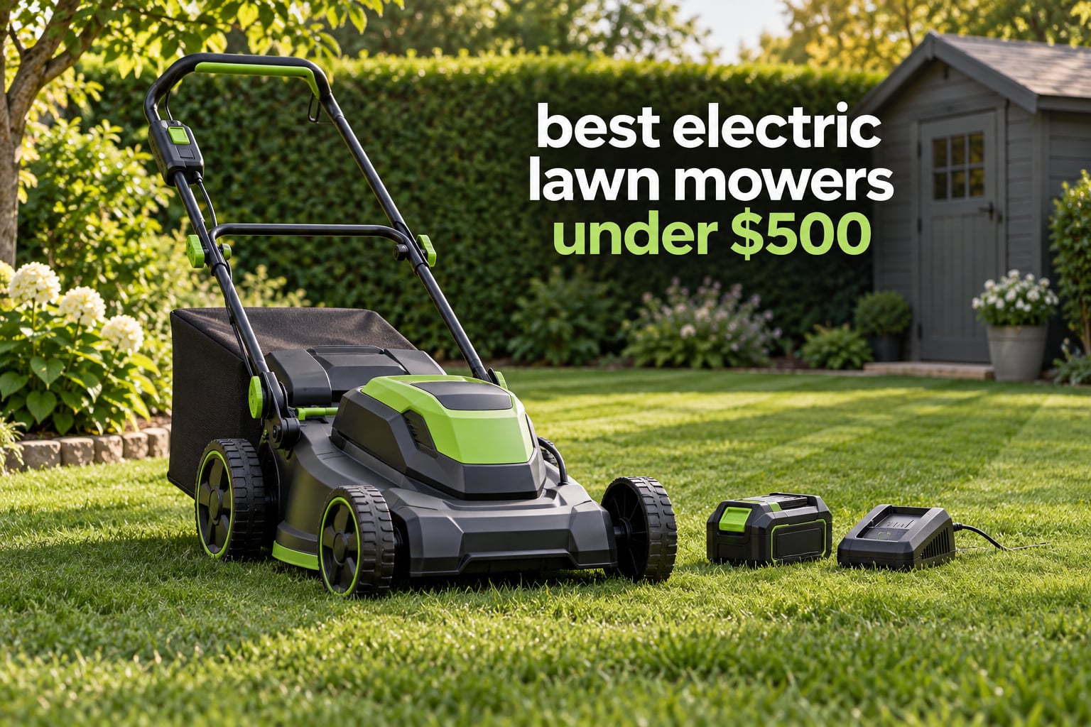 10 Best Electric Lawn Mowers Under $500 (September 2026)