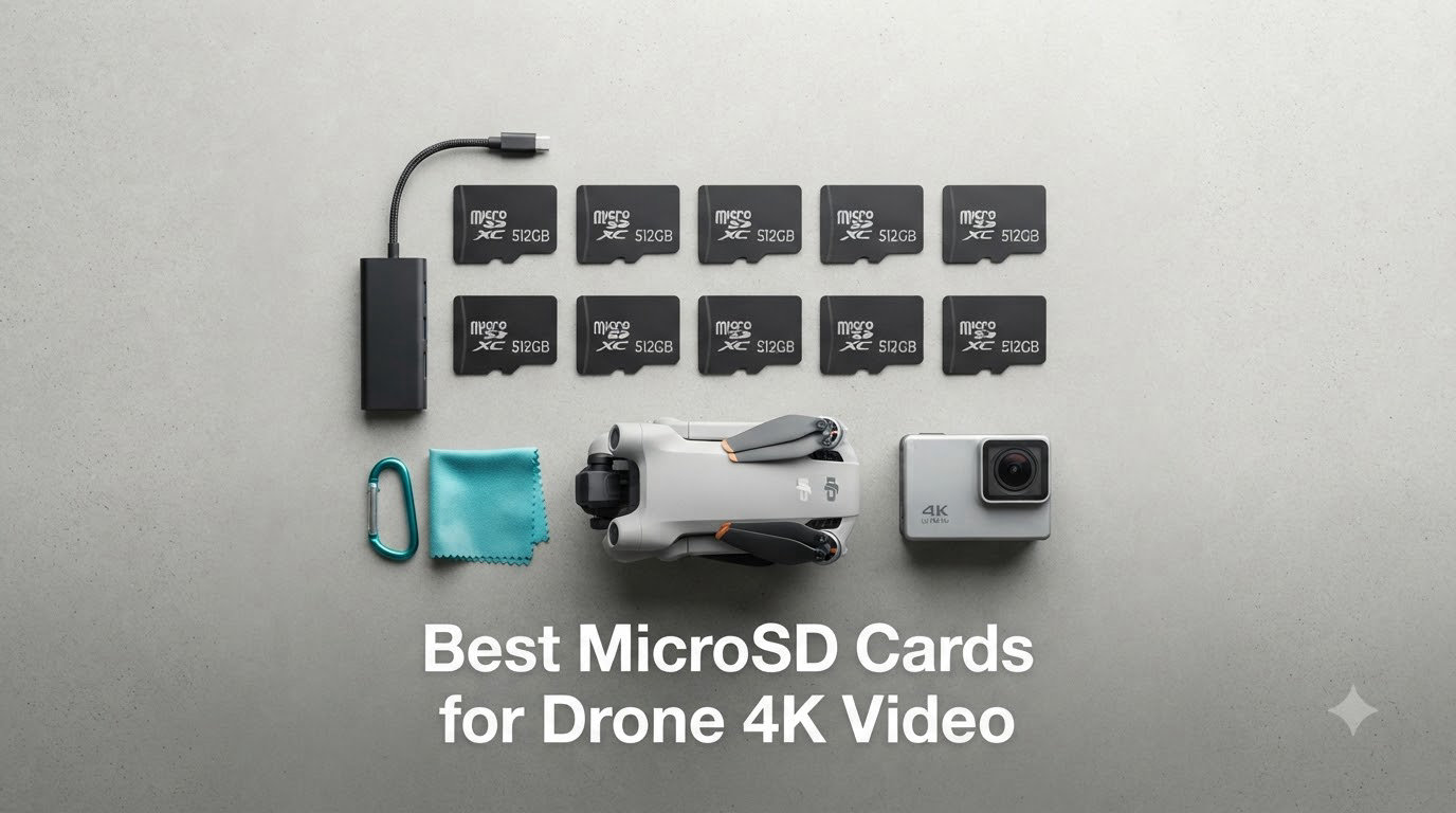 best microsd cards drone 4k video (September 2026)