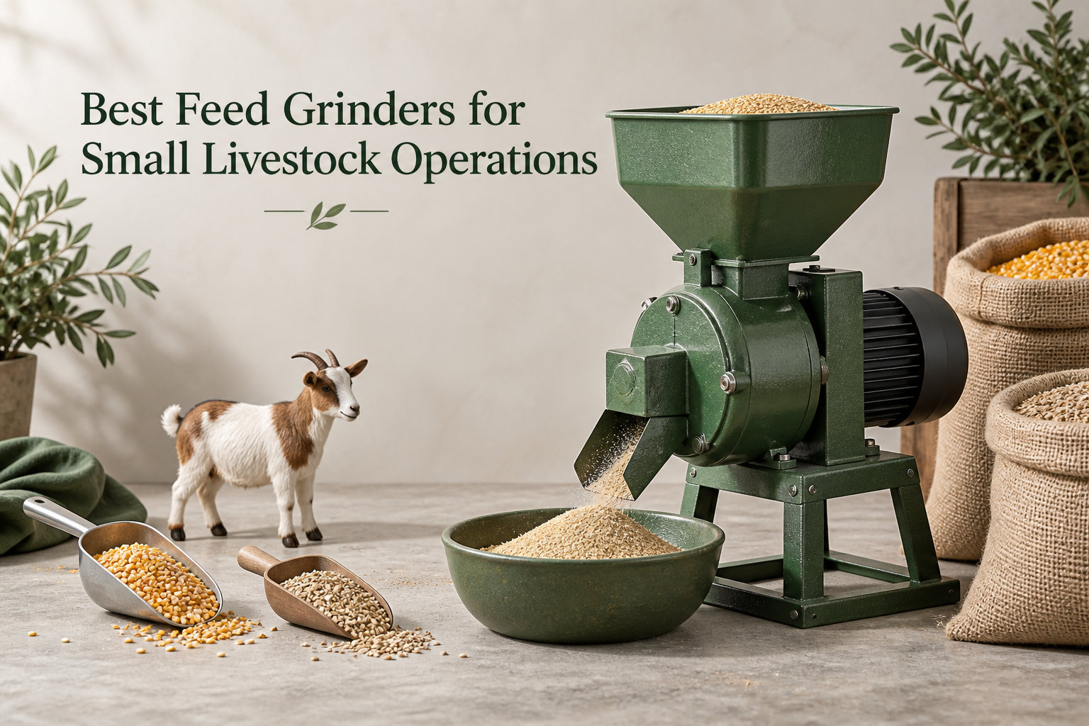 10 Best Feed Grinders for Small Livestock (September 2026)
