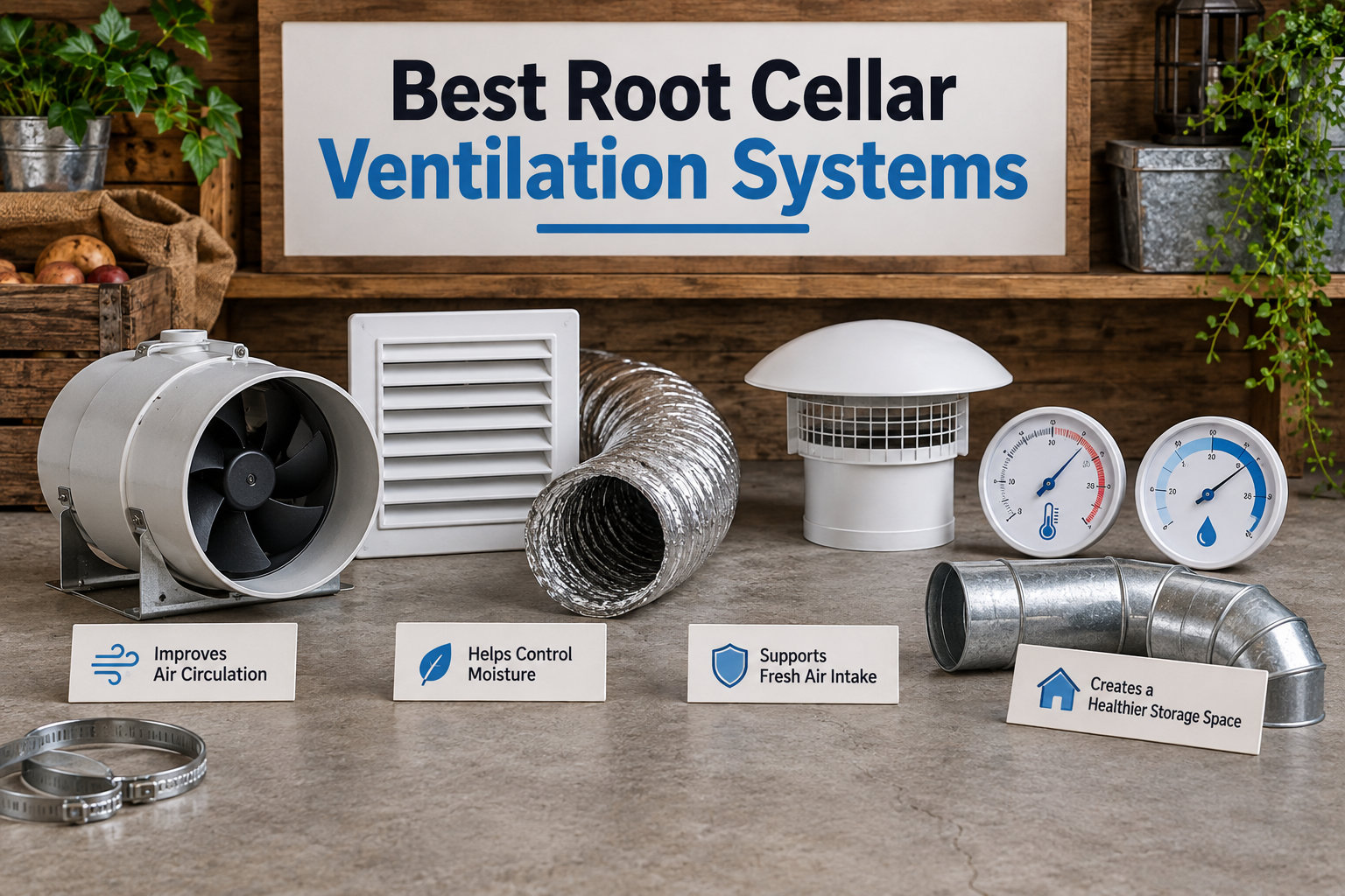 Best Root Cellar Ventilation Systems 2026