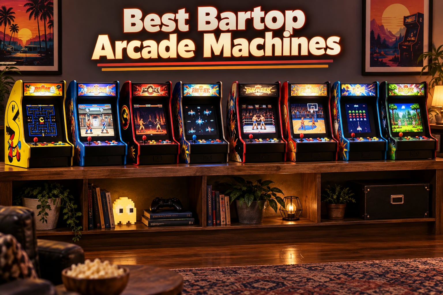 8 Best Bartop Arcade Machines (September 2026)