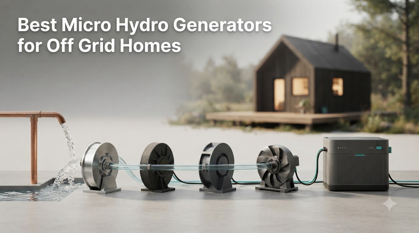8 Best Micro Hydro Generators for Off Grid Homes (September 2026)