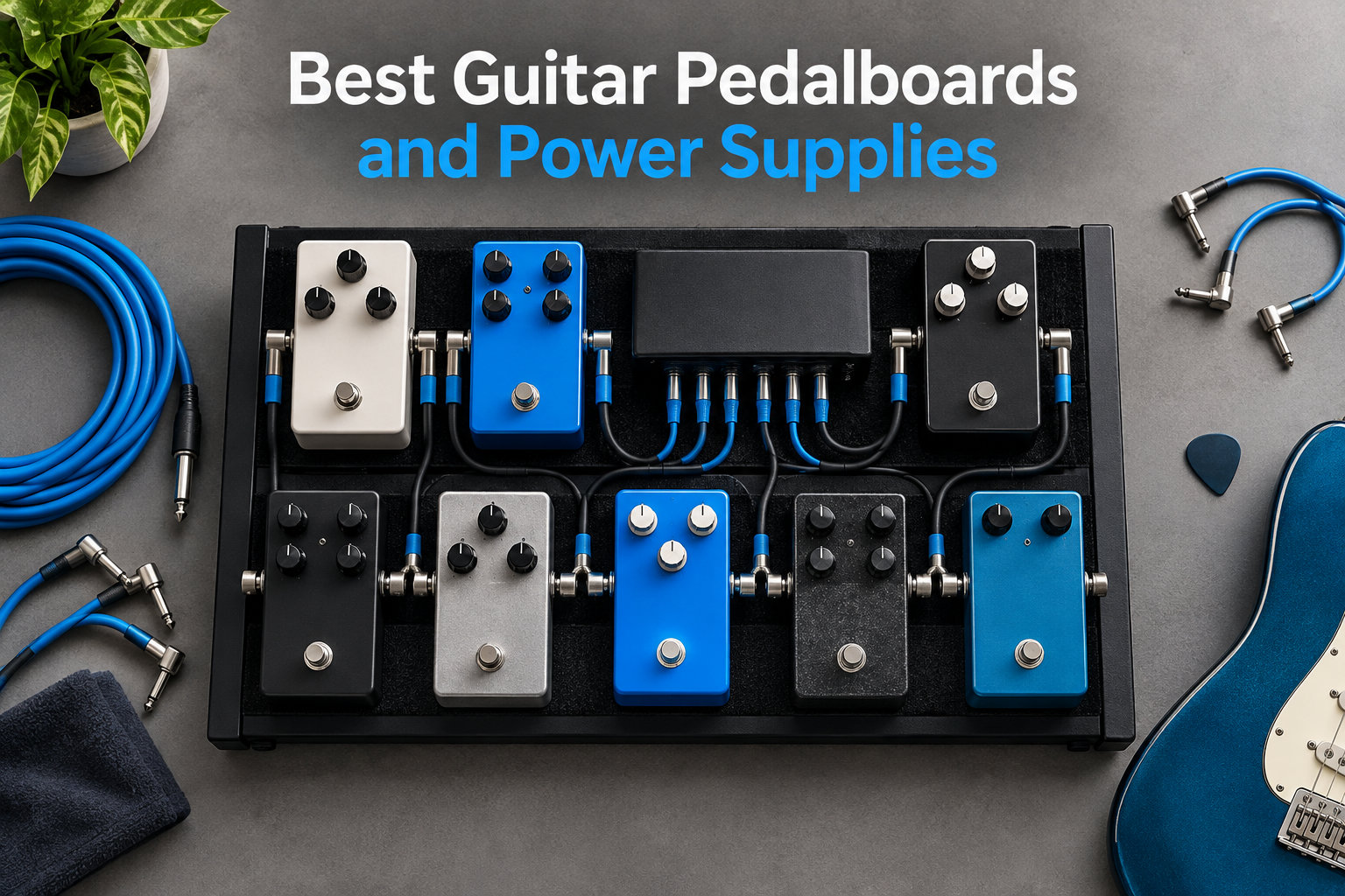 8 Best Guitar Pedalboards and Power Supplies (September 2026)