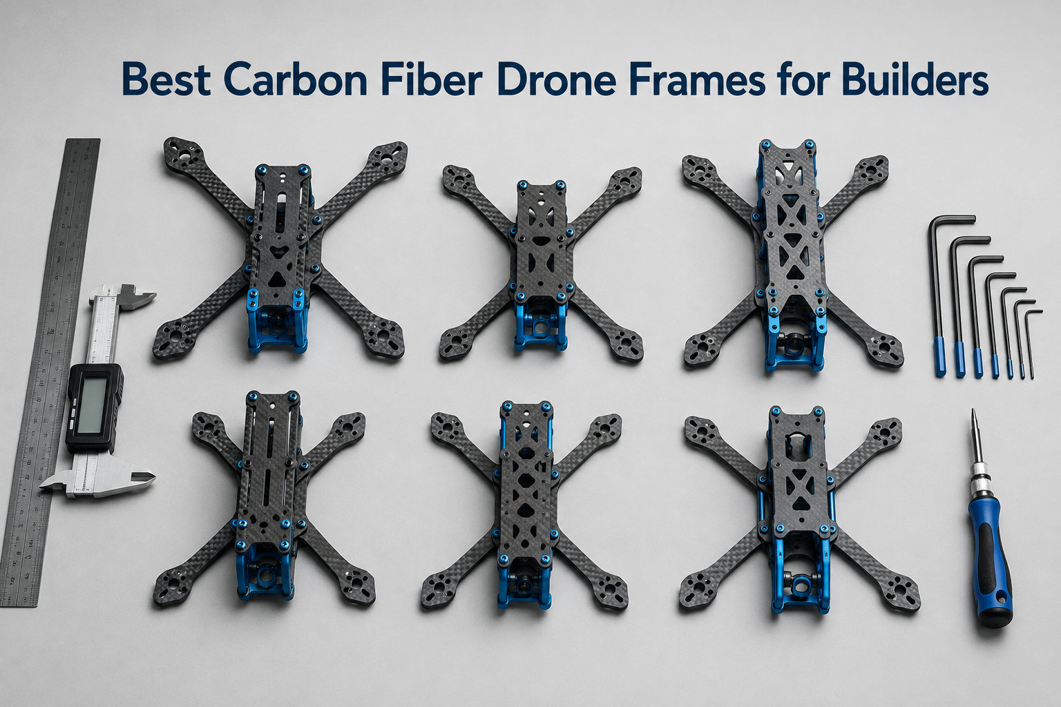 8 Best Carbon Fiber Drone Frames for Builders (September 2026)