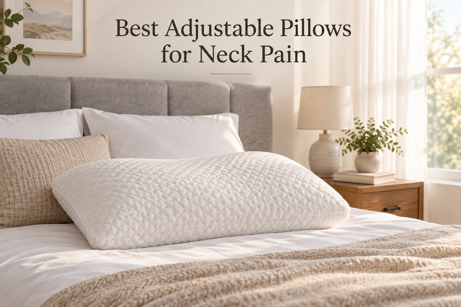 8 Best Adjustable Pillows for Neck Pain (September 2026)