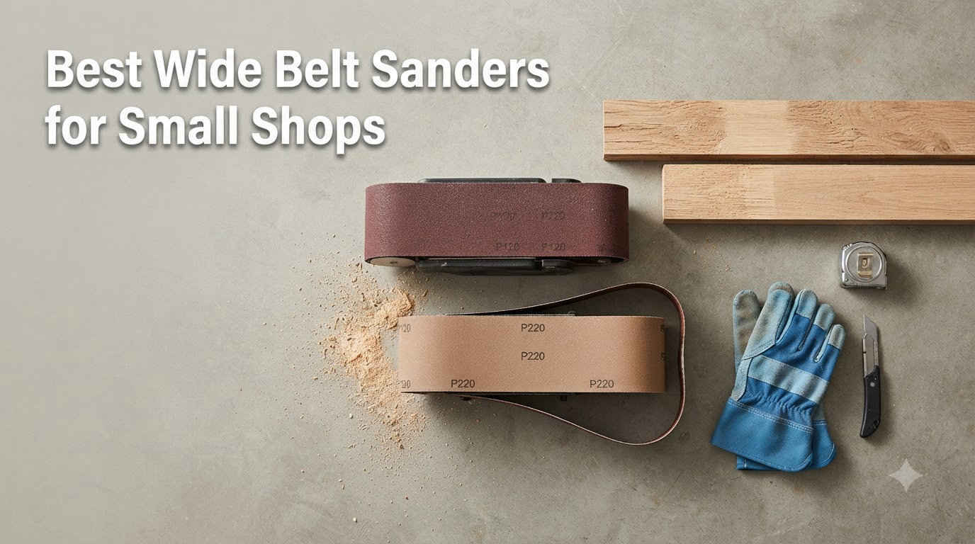 8 Best Wide Belt Sanders for Small Shops (September 2026)