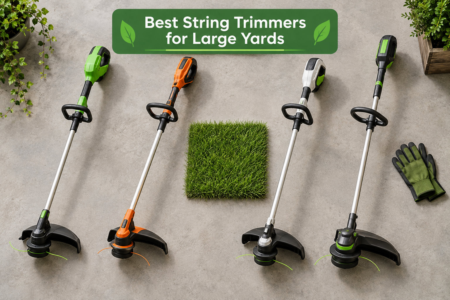 8 Best String Trimmers for Large Yards (September 2026)