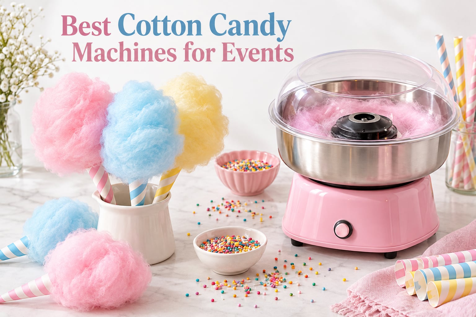 8 Best Cotton Candy Machines for Events (September 2026)
