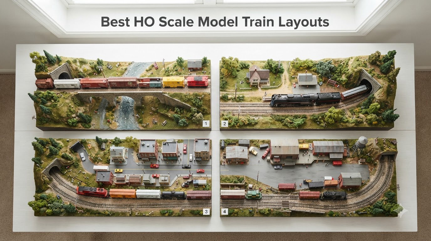 8 Best HO Scale Model Train Layouts (September 2026)