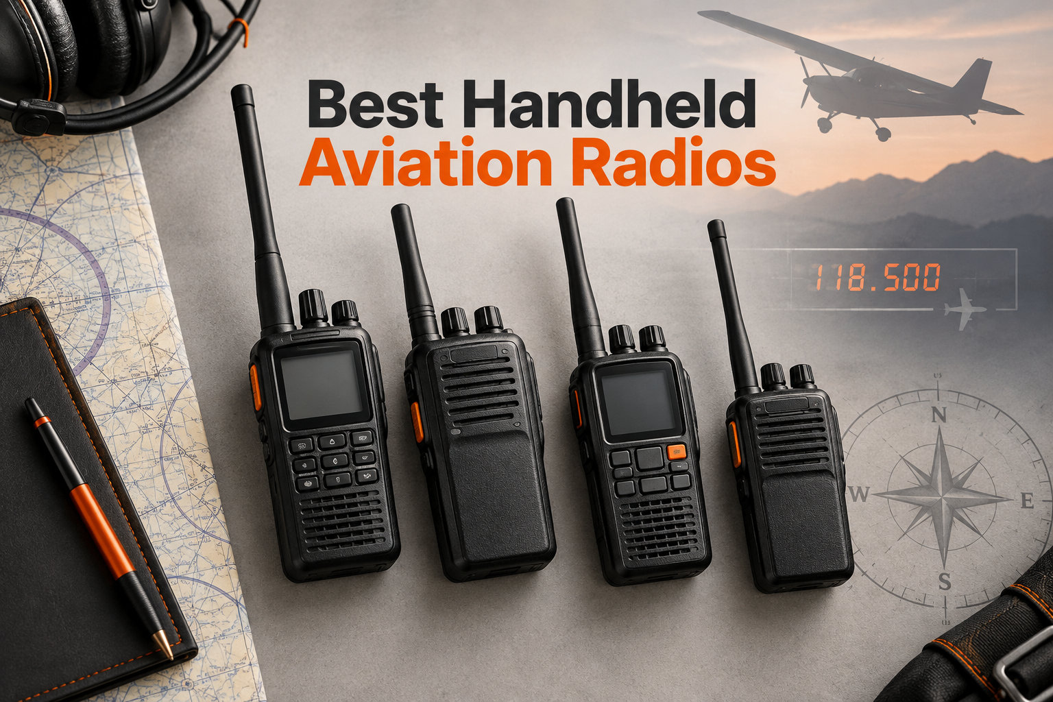 6 Best Handheld Aviation Radios (September 2026)