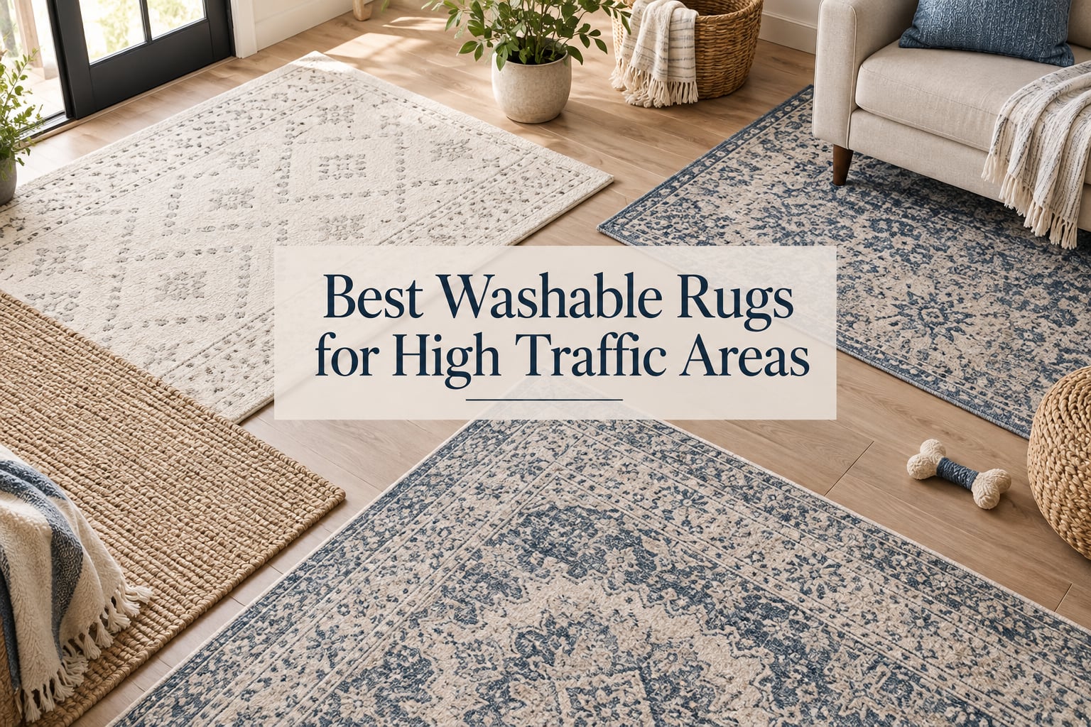 10 Best Washable Rugs for High Traffic Areas (September 2026)