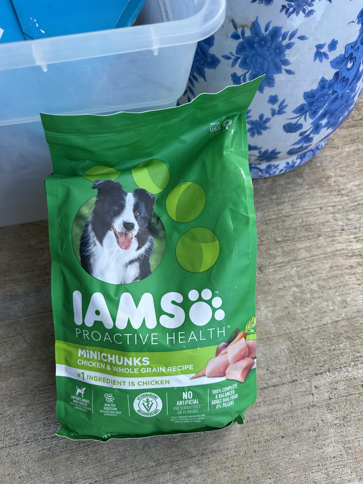 IAMS Proactive Health Adult Minichunks Dry Dog Food, Chicken, 30 lb customer photo 2