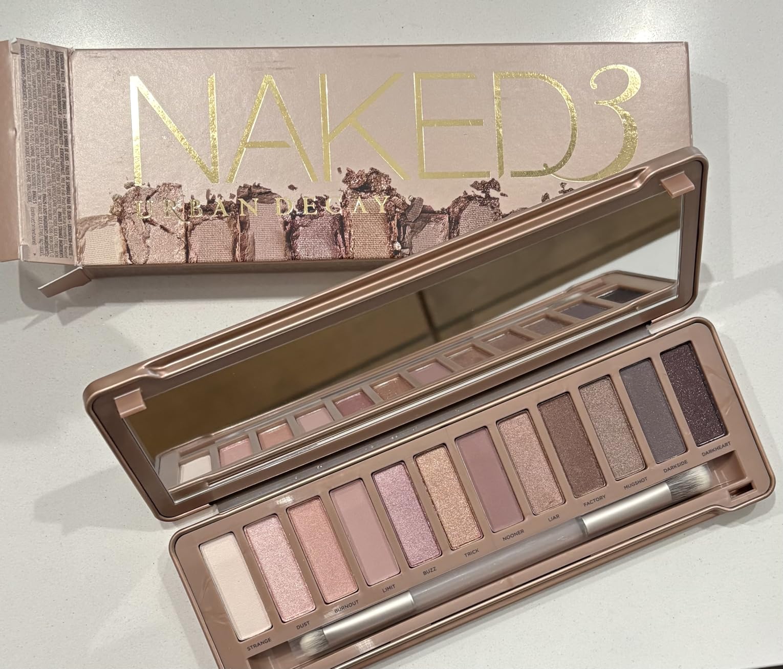 Urban Decay Naked3 Eyeshadow Palette - 12 Rosy Soft Pink Neutral Shadows customer photo 1