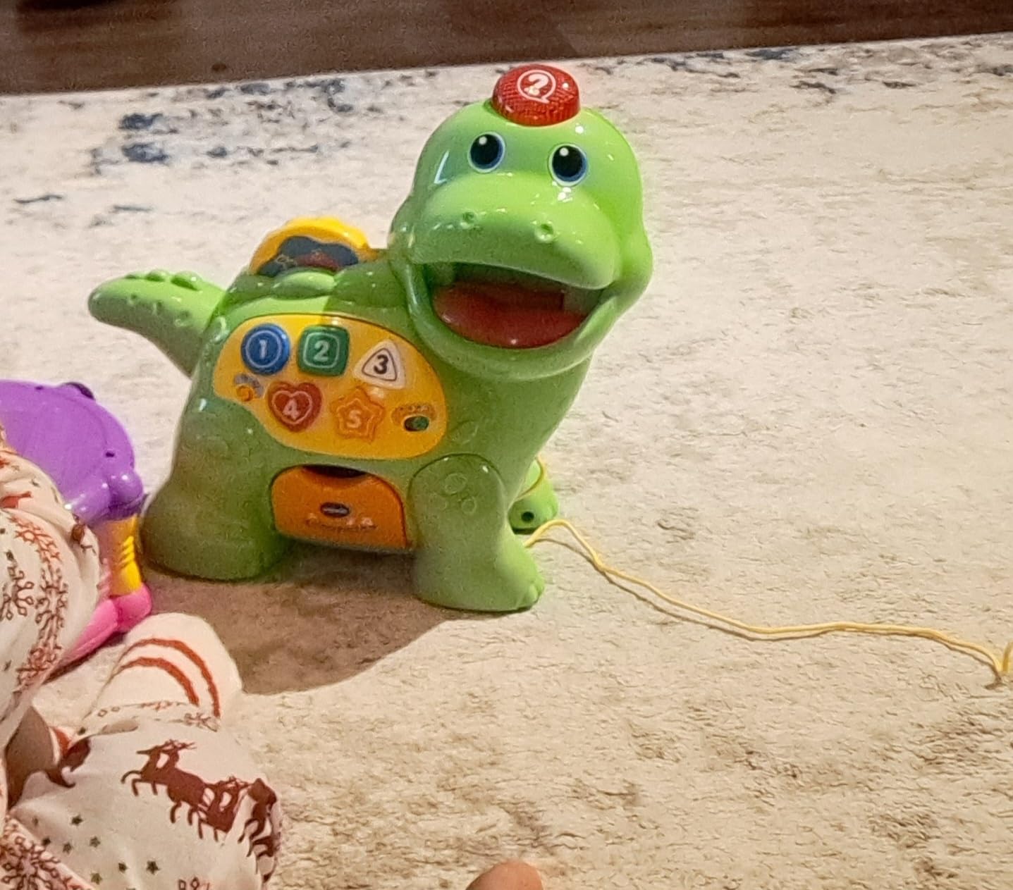 VTech Chomp and Count Dino, Green customer photo 2