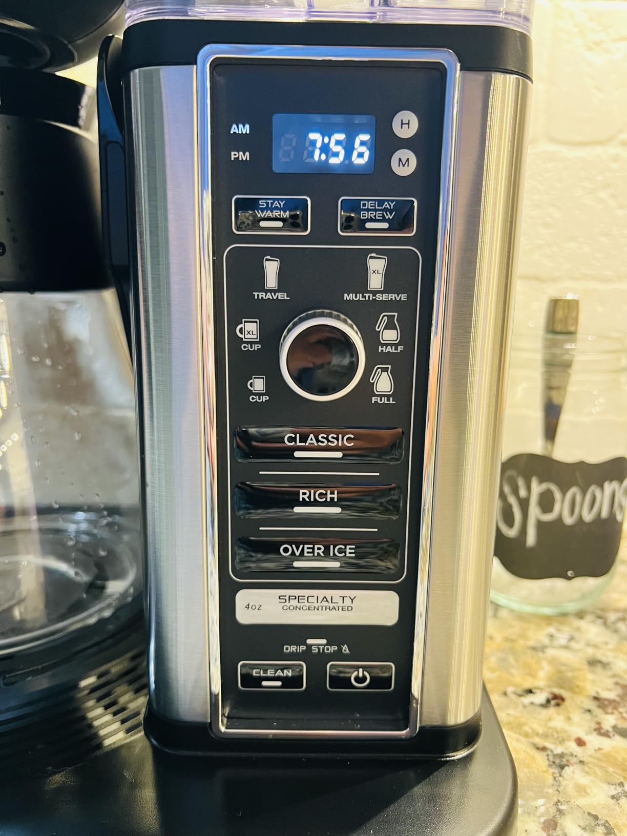 Ninja Coffee Maker, 10-Cup Carafe, Fold-Away Frother, Black, CM401 customer photo 1