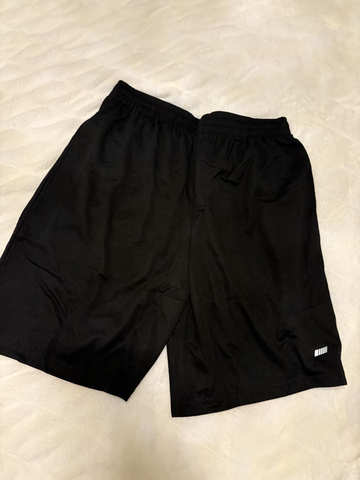 Amazon Essentials Men's Athletic Basketball Gym Shorts, Breathable Moisture Wicking, Loose-Fit Performance Tech, Pack of 2 customer photo 2