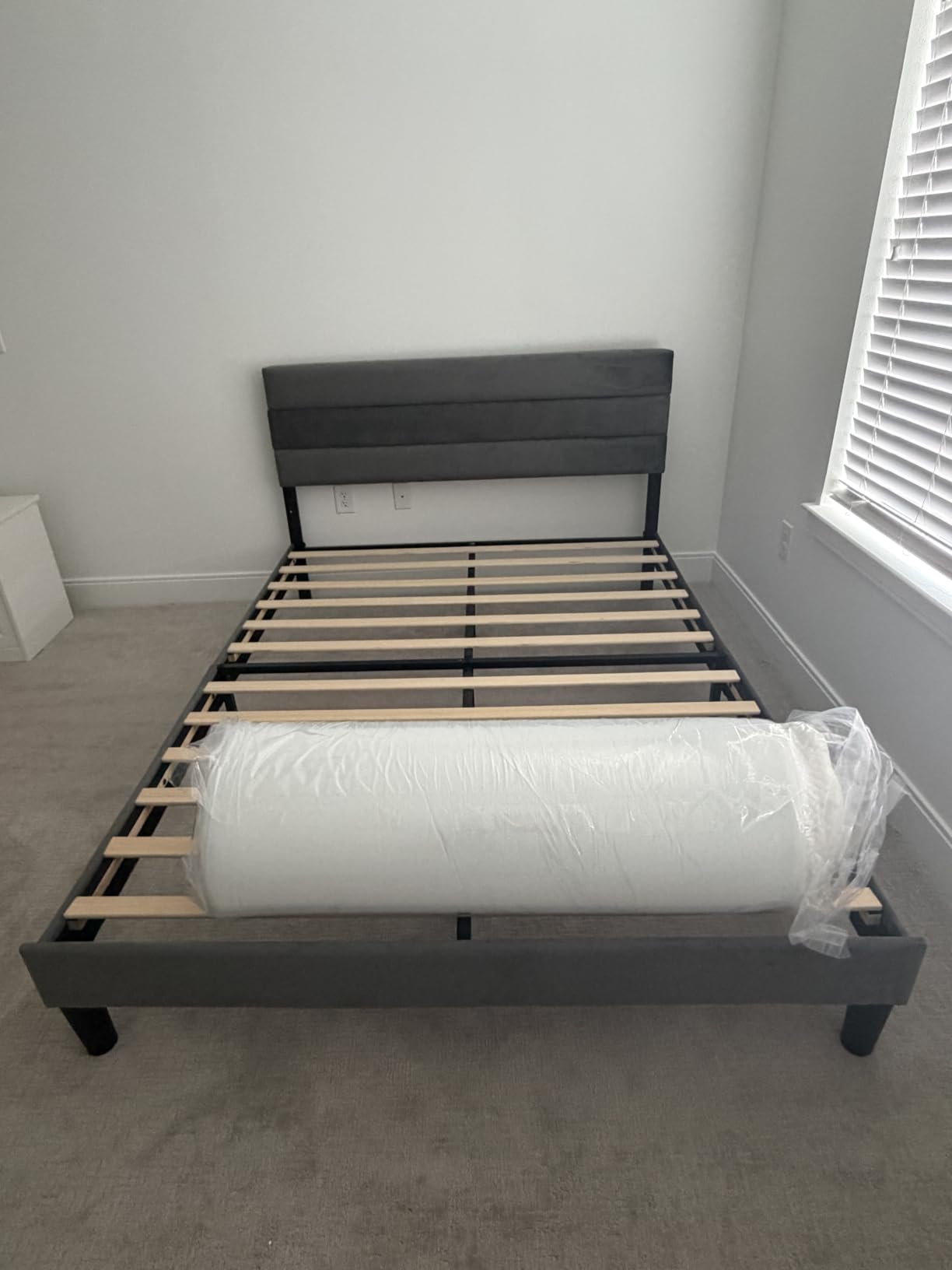 FDW | 8 Inch Twin Mattress | Medium Firm | Gel Memory Foam | White customer photo 1