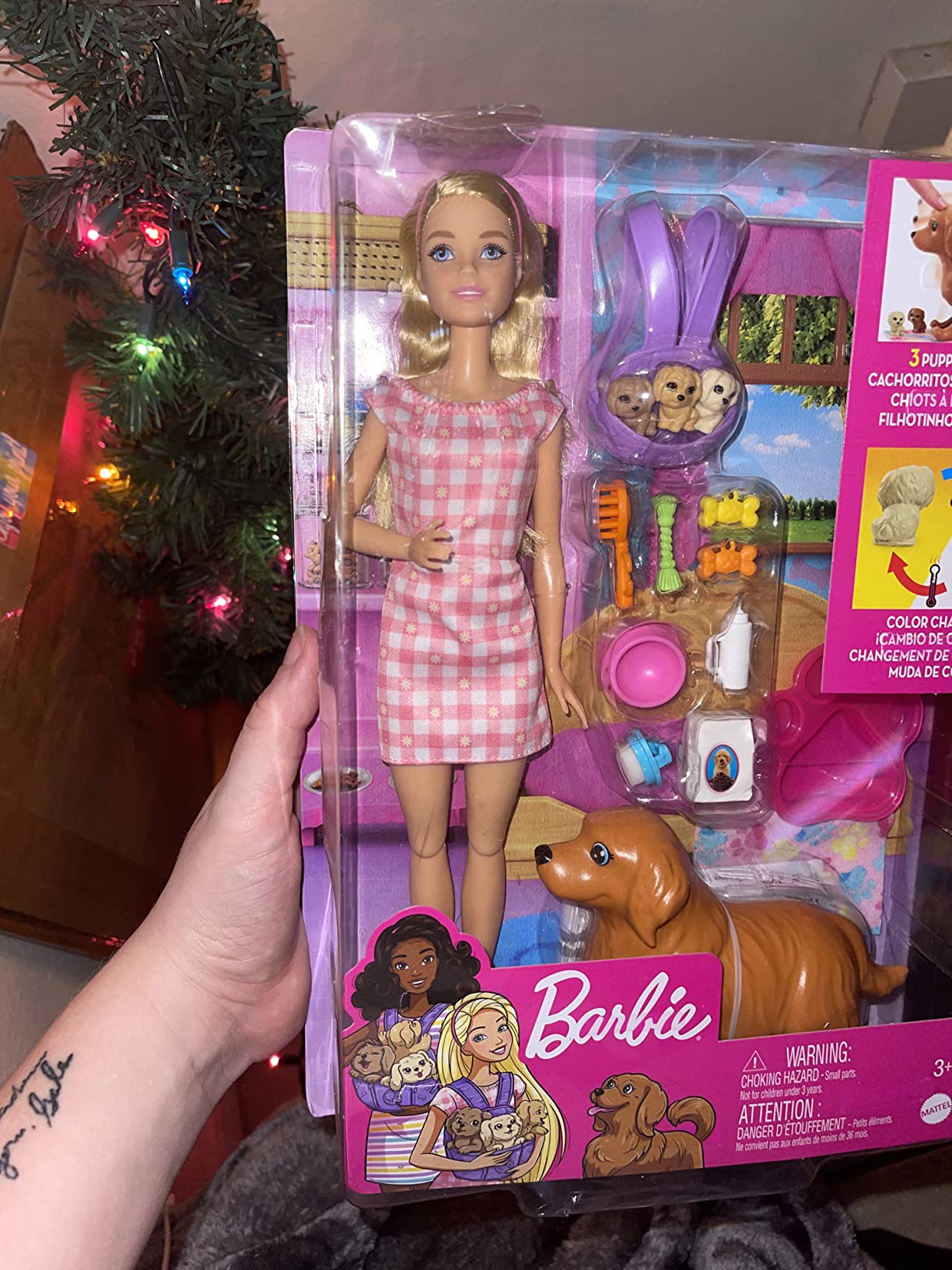 Barbie Doll & Pets Set featuring Mommy Dog and Puppies customer photo 2