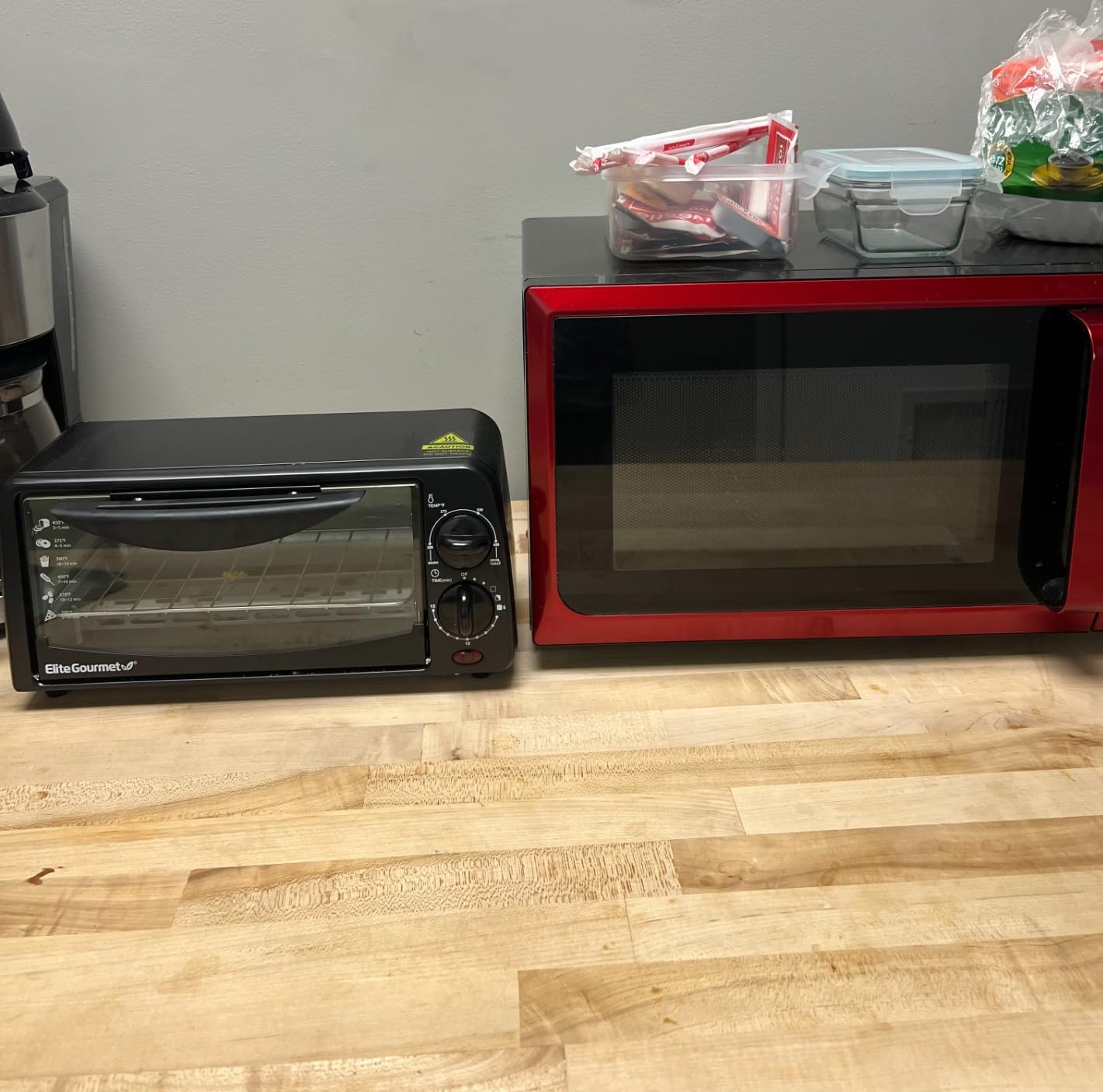 Elite Gourmet ETO236 Compact 2-Slice Toaster Oven, 15-Min Timer, Black customer photo 1