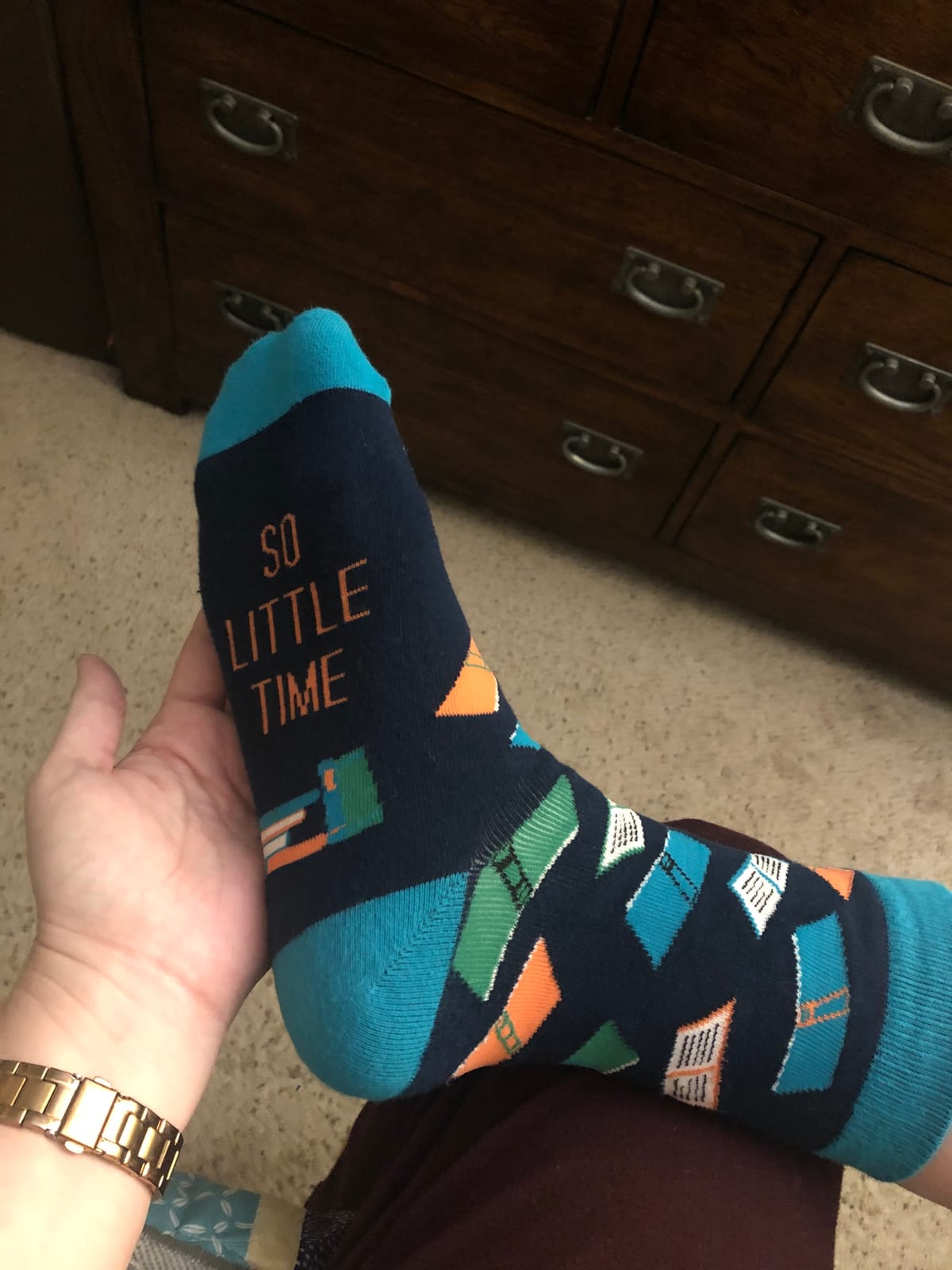 Lavley Book Socks for Men and Women Gifts for Readers and Book Lovers customer photo 1