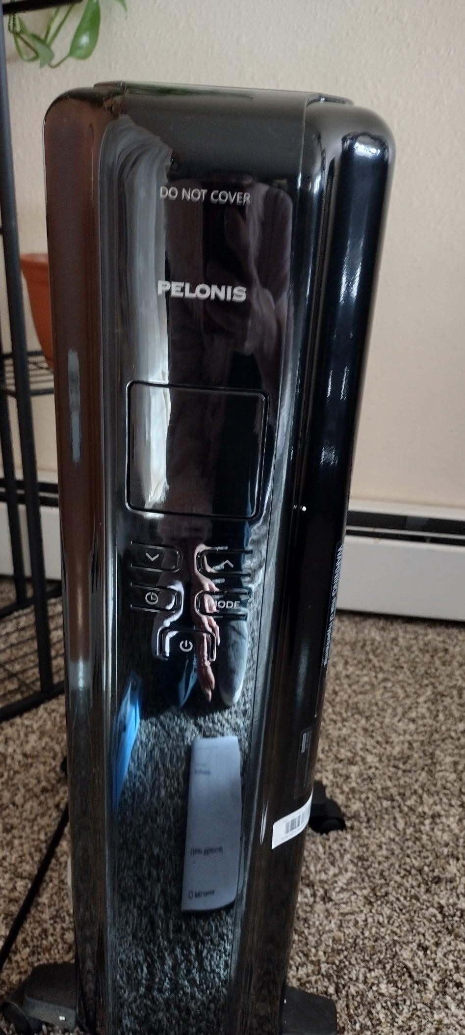 PELONIS Oil Filled Radiator Heater for Indoor Use Large Room with Remote, Electric Space Heater with Thermostat, Energy Efficient with ECO Mode, 24H Timer, Quiet, Overheat & Tip-Over Protection, 1500W customer photo 2