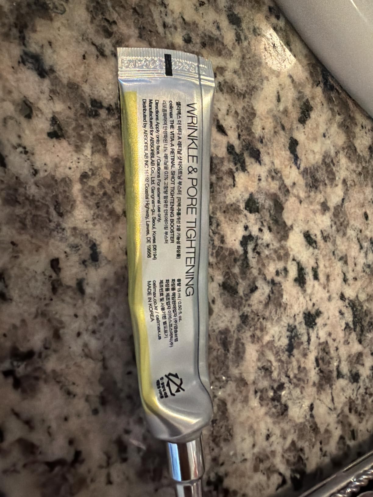 celimax The Vita A Retinal Shot Tightening Booster (0.51 fl.oz) customer photo 2