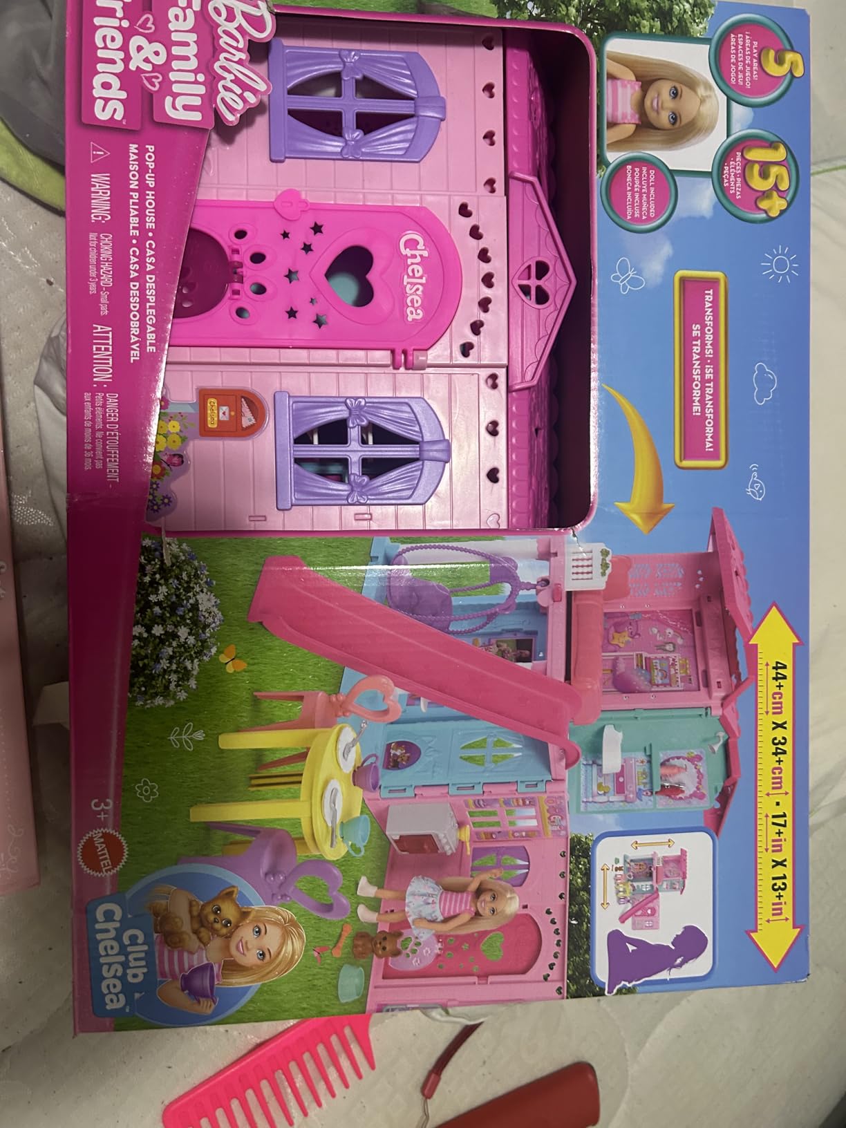 Barbie Chelsea Toy Dollhouse and House Accessories customer photo 2
