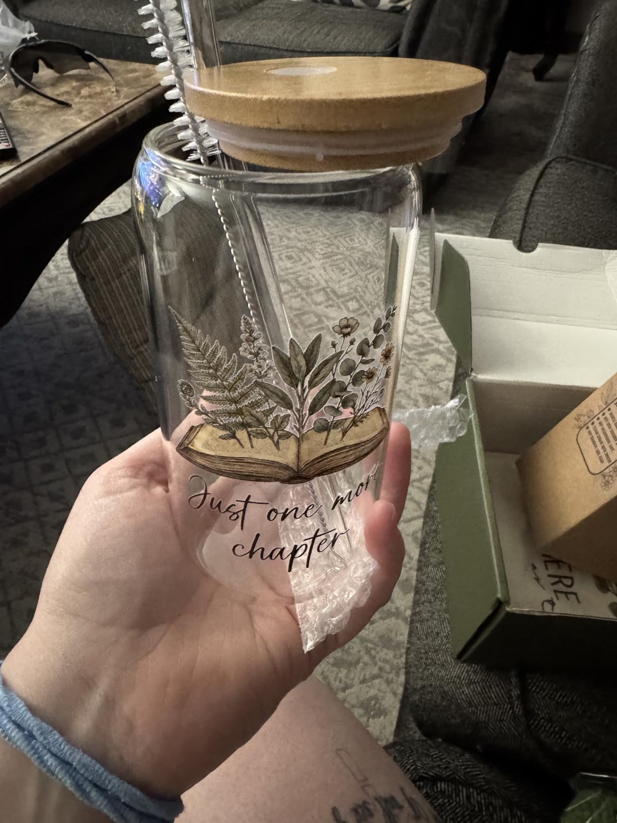 MHSMHL Book Lovers Gifts for Women,Vintage Bookish Gifts, Gifts for Readers customer photo 1