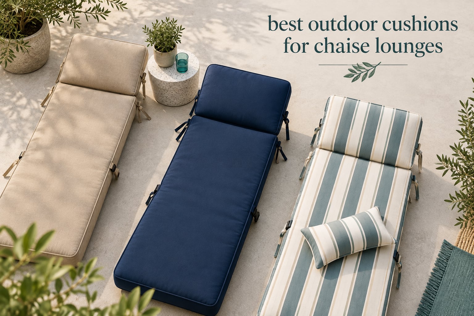 10 Best Outdoor Chaise Lounge Cushions (October 2026)