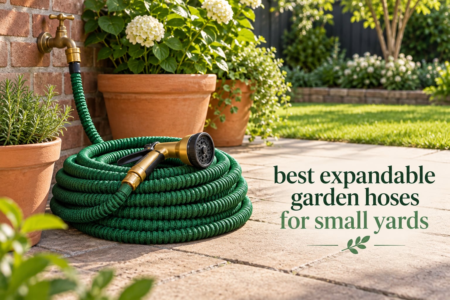 10 Best Expandable Garden Hoses for Small Yards (October 2026)